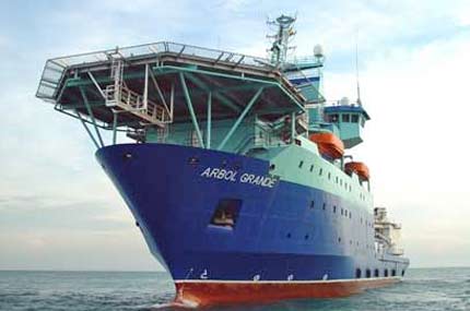 Offshore vessel Arbol Grande