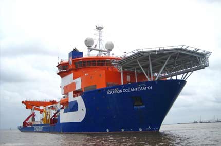 Offshore vessel Bourbon Oceanteam