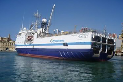 Offshore vessel CGG Princess