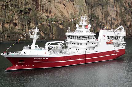 Fishing vessel Sigurdur VE 15