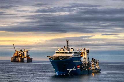 Offshore vessel North Sea Giant